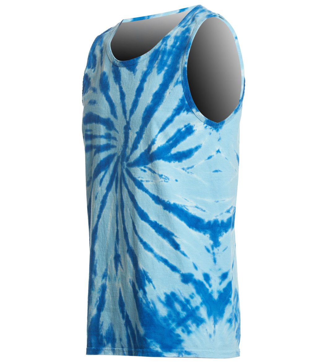 SwimOutlet Unisex Tie-Dye Tank Top