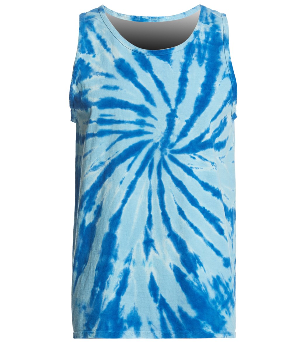 SwimOutlet Unisex Tie-Dye Tank Top