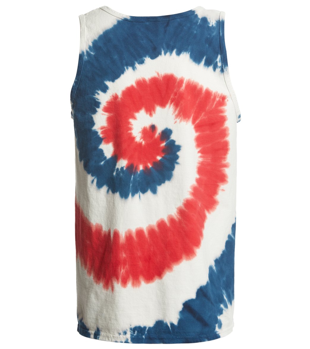 SwimOutlet Unisex Tie-Dye Tank Top