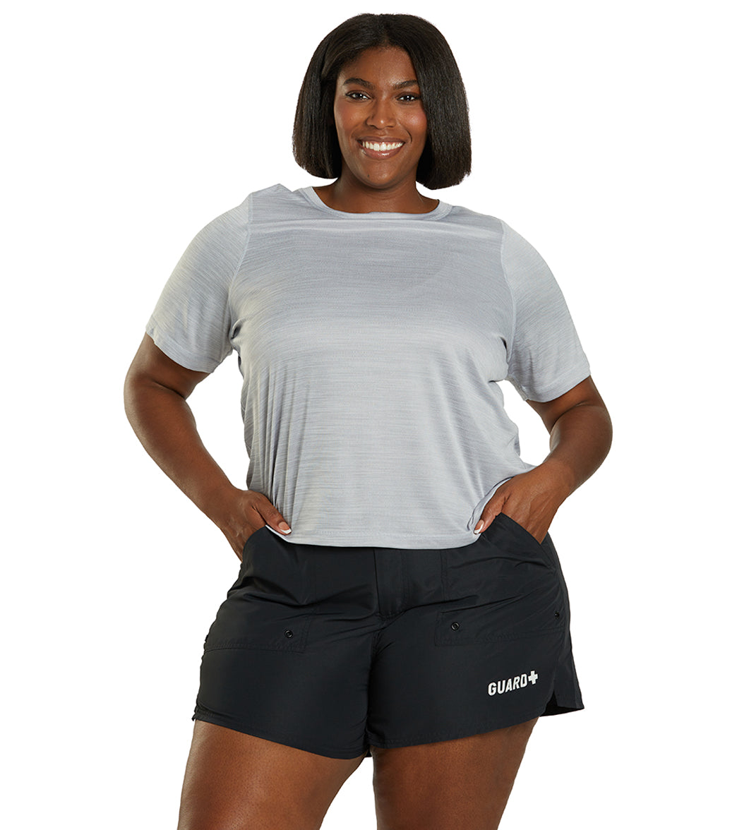 Sporti Guard Women's Plus Size Comfort Fit Board Short