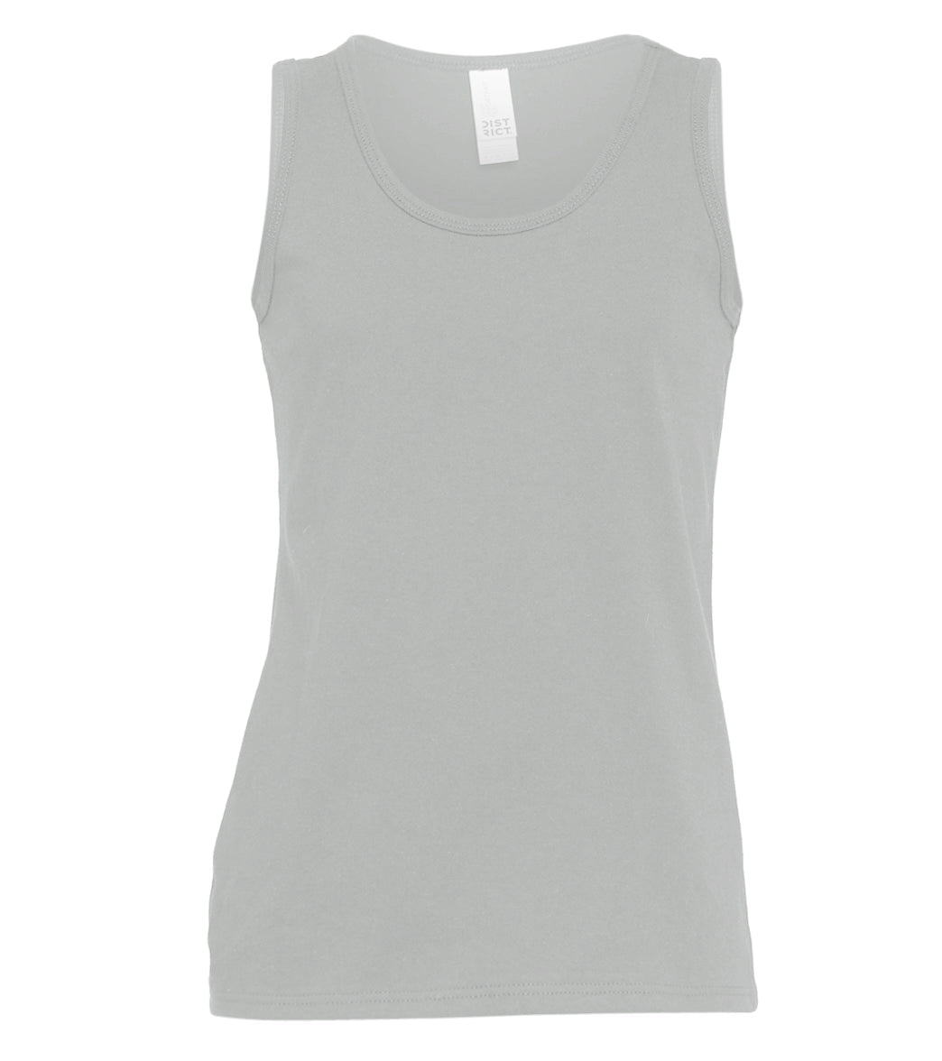 SwimOutlet Girl's Ribbed Neck Tank Top