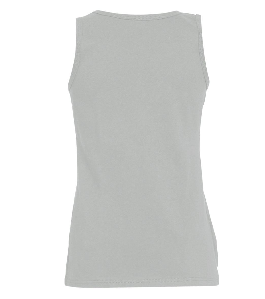 SwimOutlet Girl's Ribbed Neck Tank Top