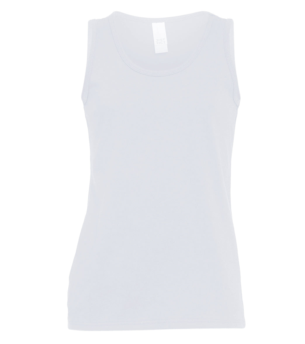 SwimOutlet Girl's Ribbed Neck Tank Top
