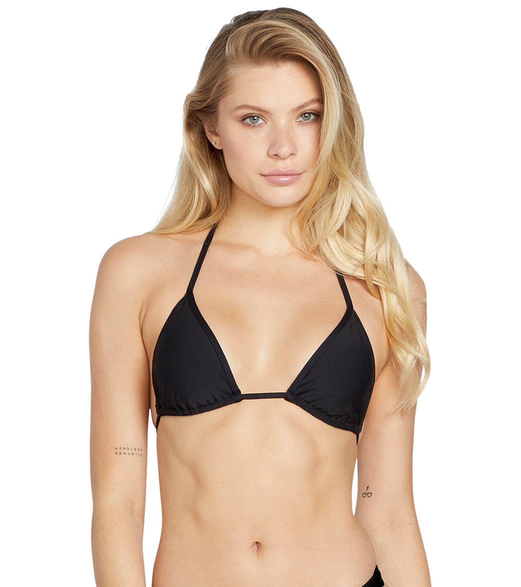 Volcom Women's Simply Seamless Triangle Bikini Top