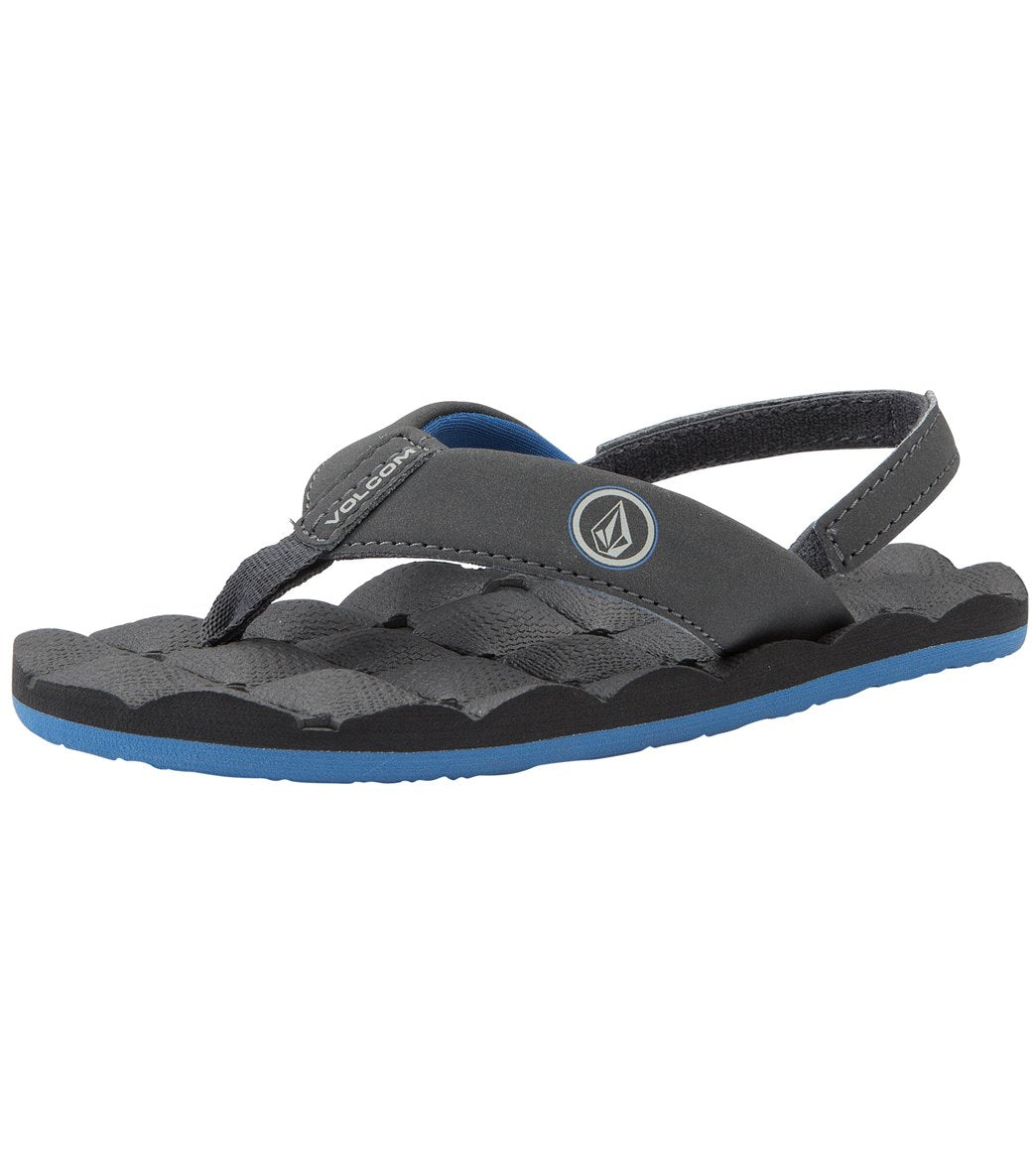 Volcom Boys' Recliner Sandal (Little Kid)