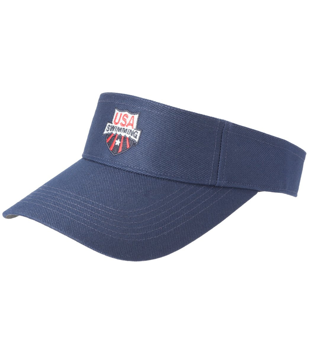 USA Swimming Twill Visor