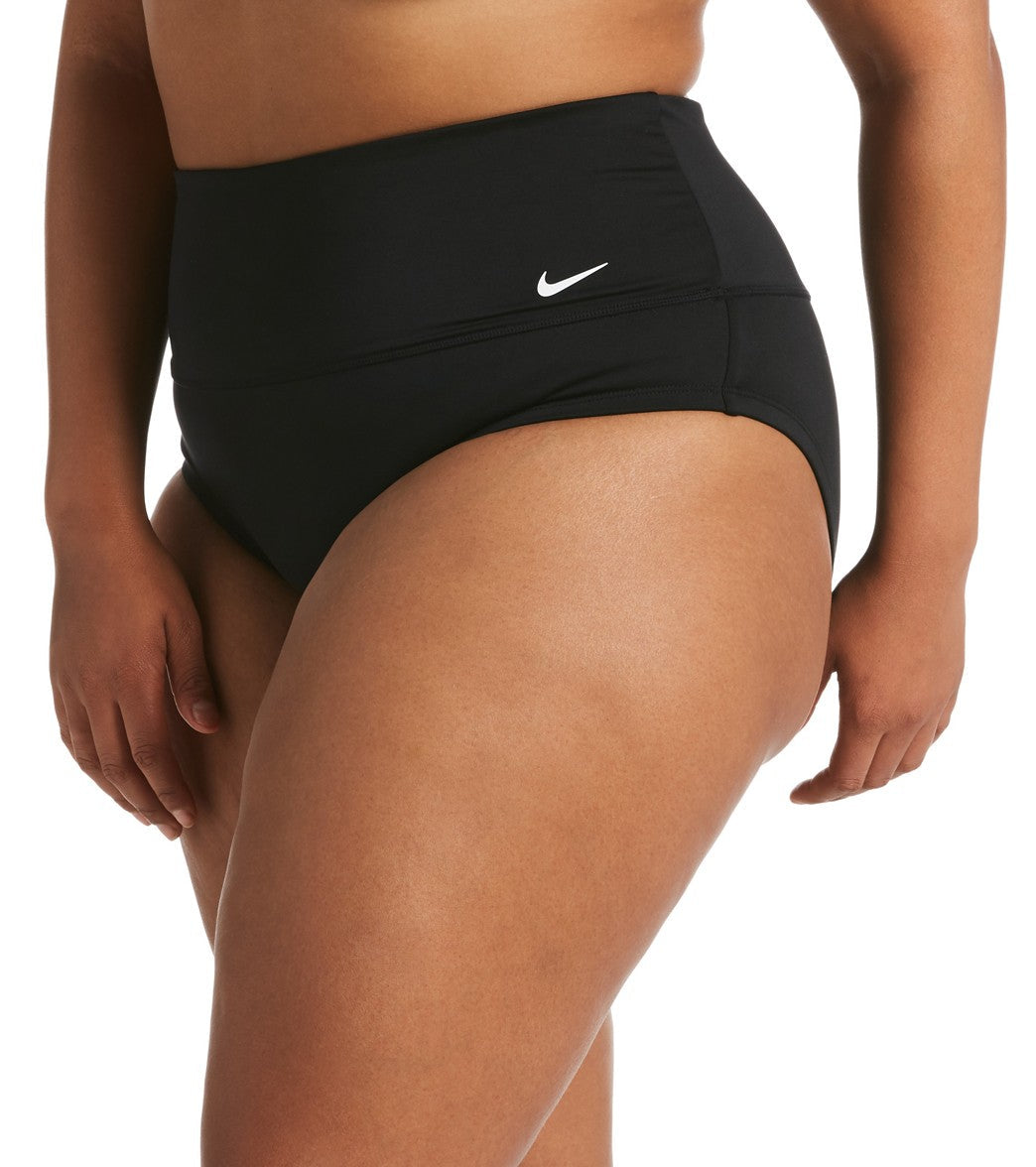 Nike Women's Plus Size Essential High Waist Bikini Bottom