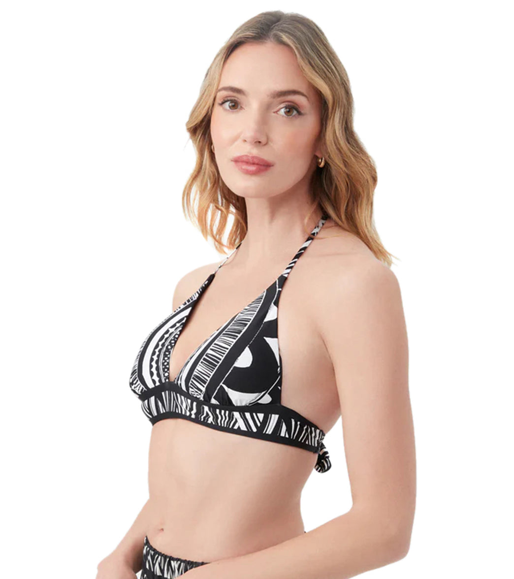 Trina Turk Women's Hula Reversible Bikini Top
