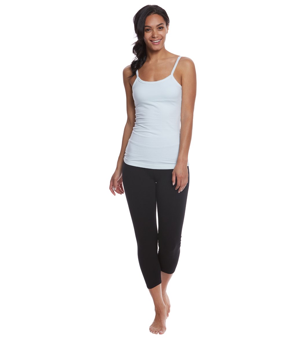 Hard Tail High Rise Cotton Yoga Capris