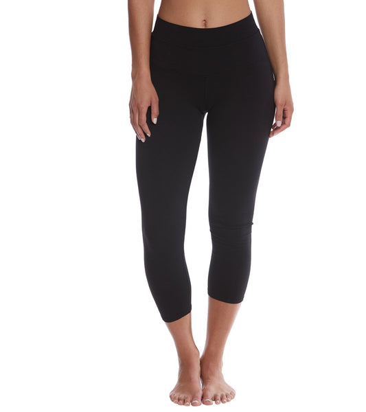 Hard Tail High Rise Cotton Yoga Capris