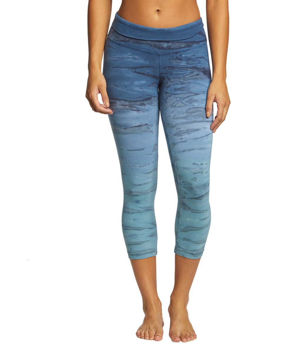 Hard Tail High Rise Cotton Yoga Capris