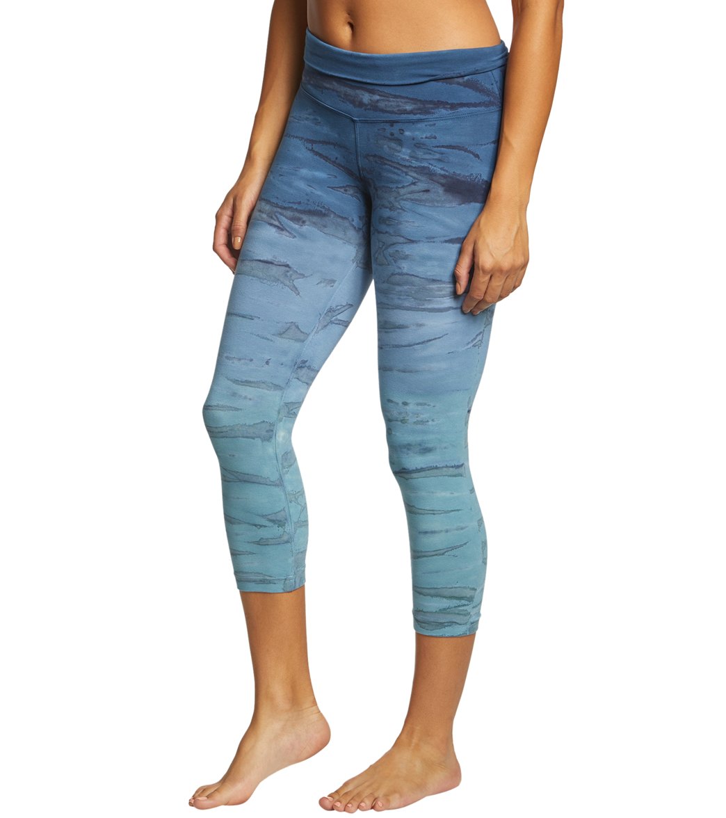 Hard Tail High Rise Cotton Yoga Capris