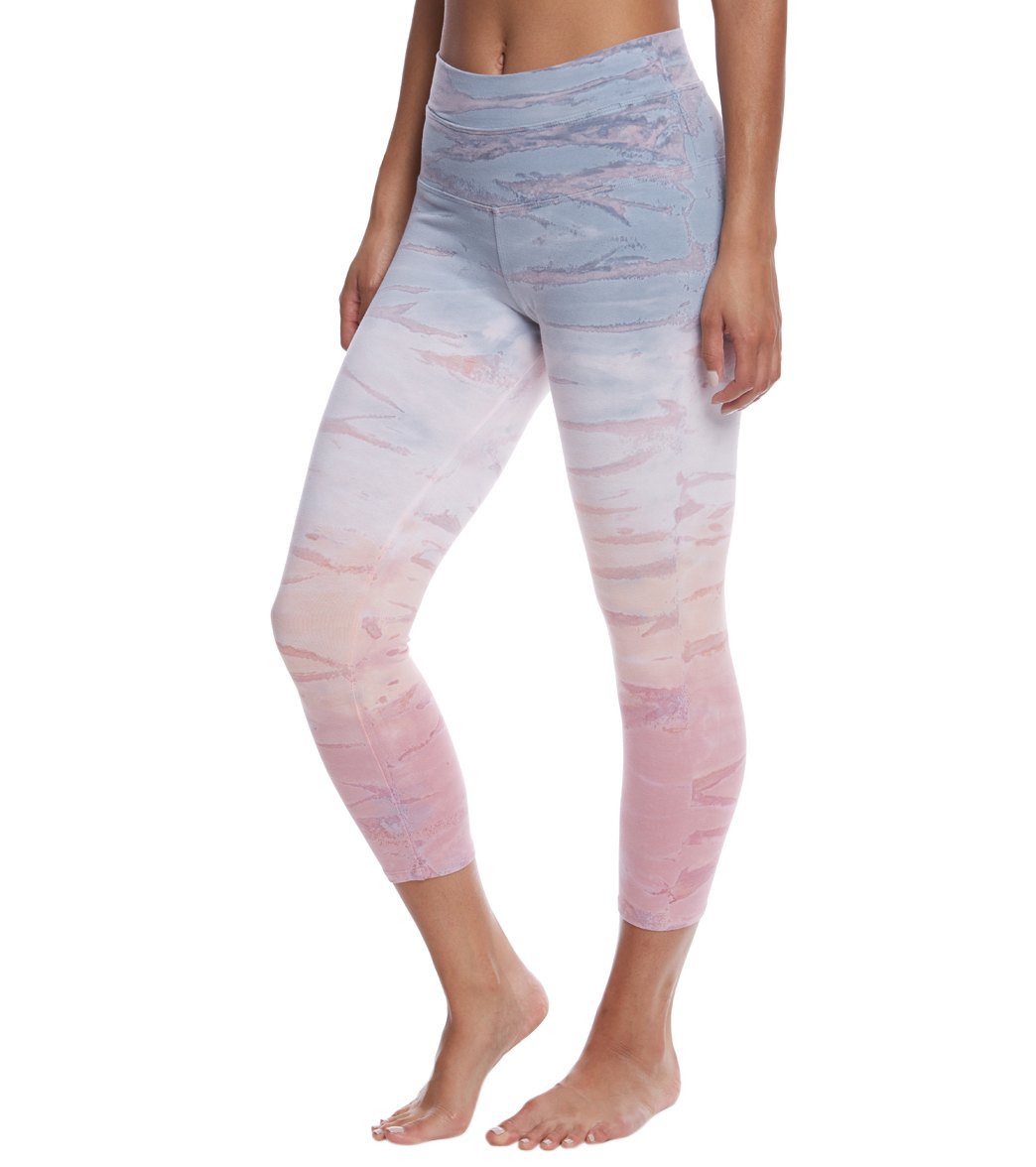 Hard Tail High Rise Cotton Yoga Capris