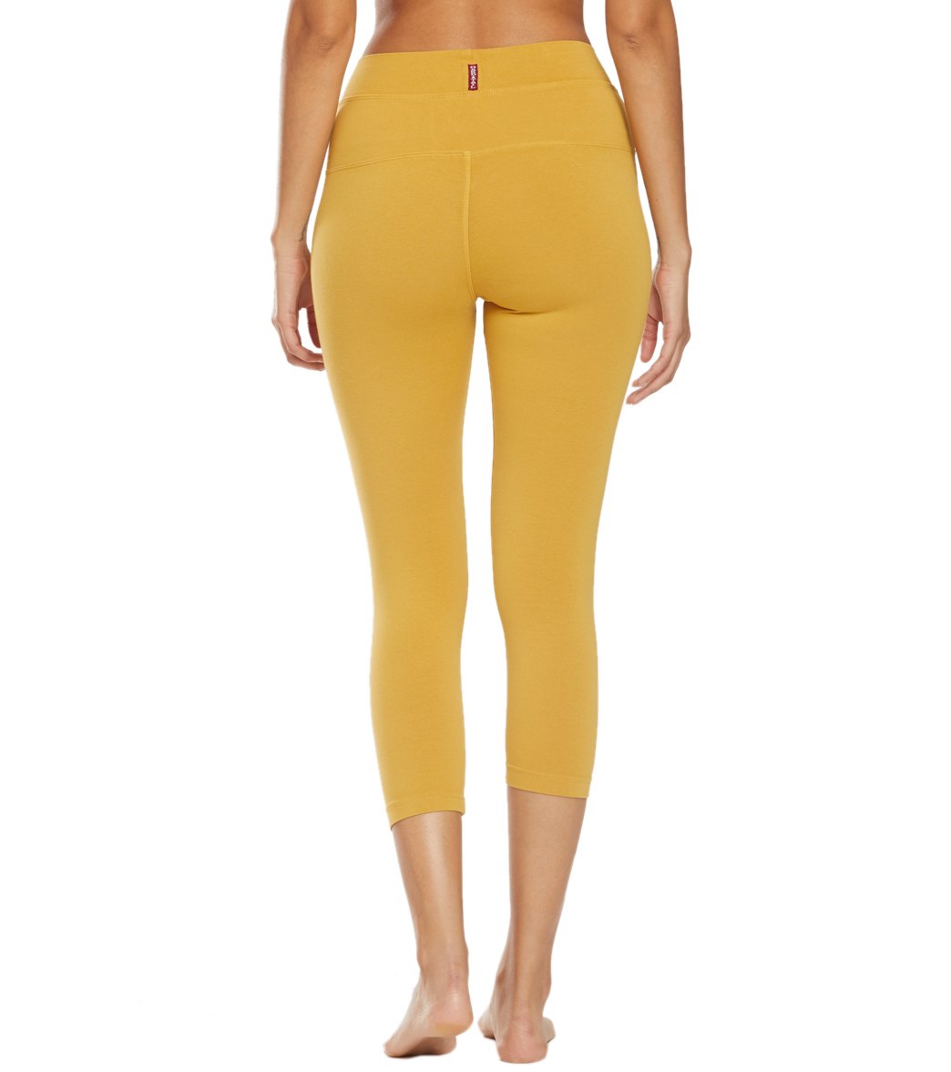 Hard Tail High Rise Cotton Yoga Capris