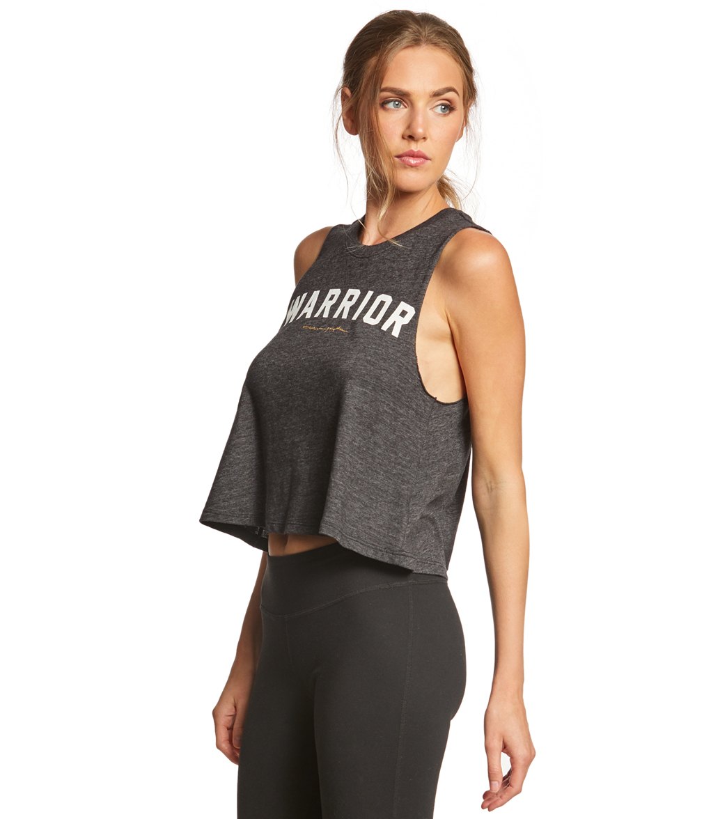 Spiritual Gangster Warrior Crop Tank