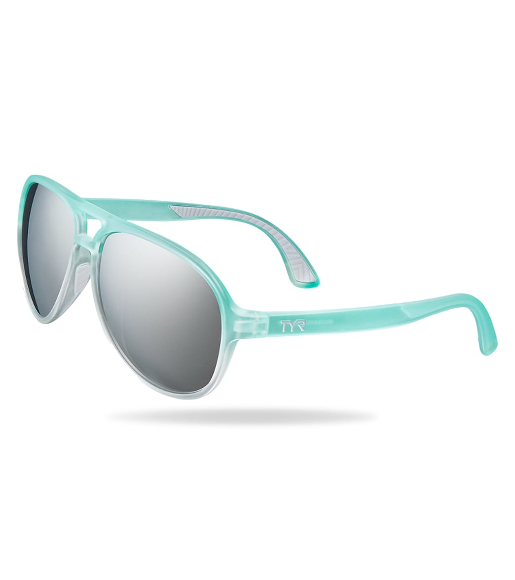 TYR Unisex Goldenwest Aviator (Large) Sunglasses