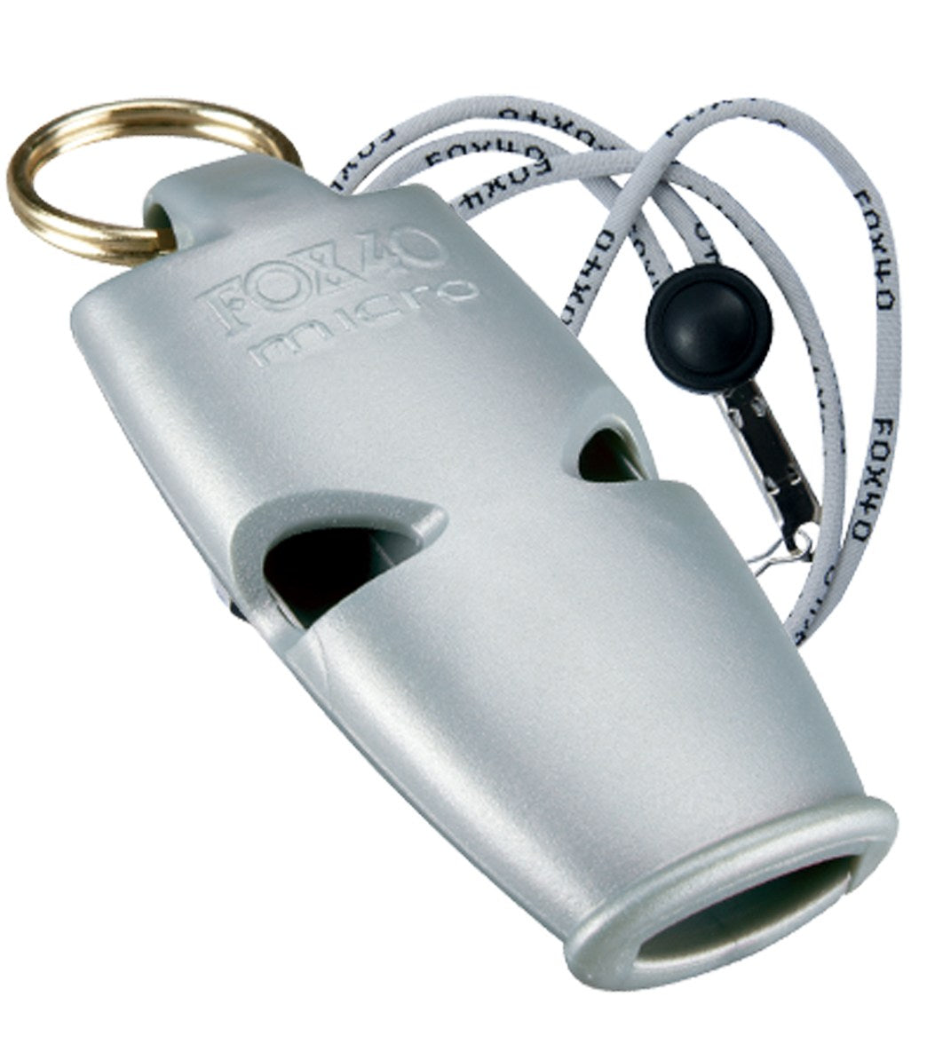 Fox 40 Micro Lifeguard Whistle with Breakaway Lanyard