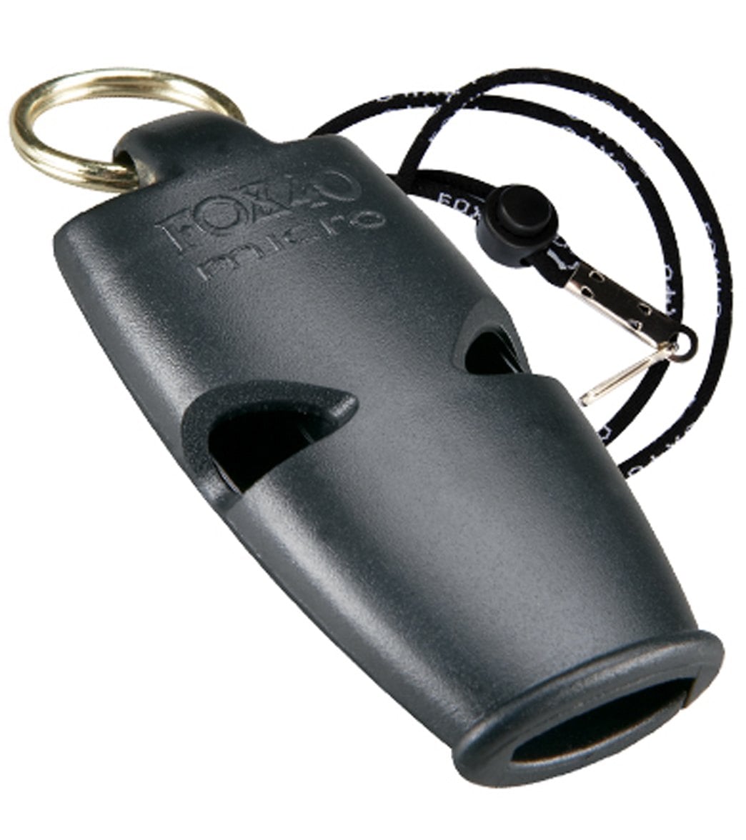 Fox 40 Micro Lifeguard Whistle with Breakaway Lanyard