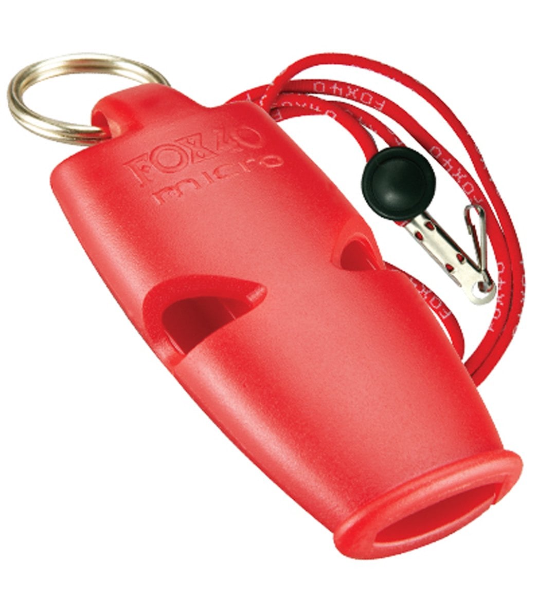 Fox 40 Micro Lifeguard Whistle with Breakaway Lanyard