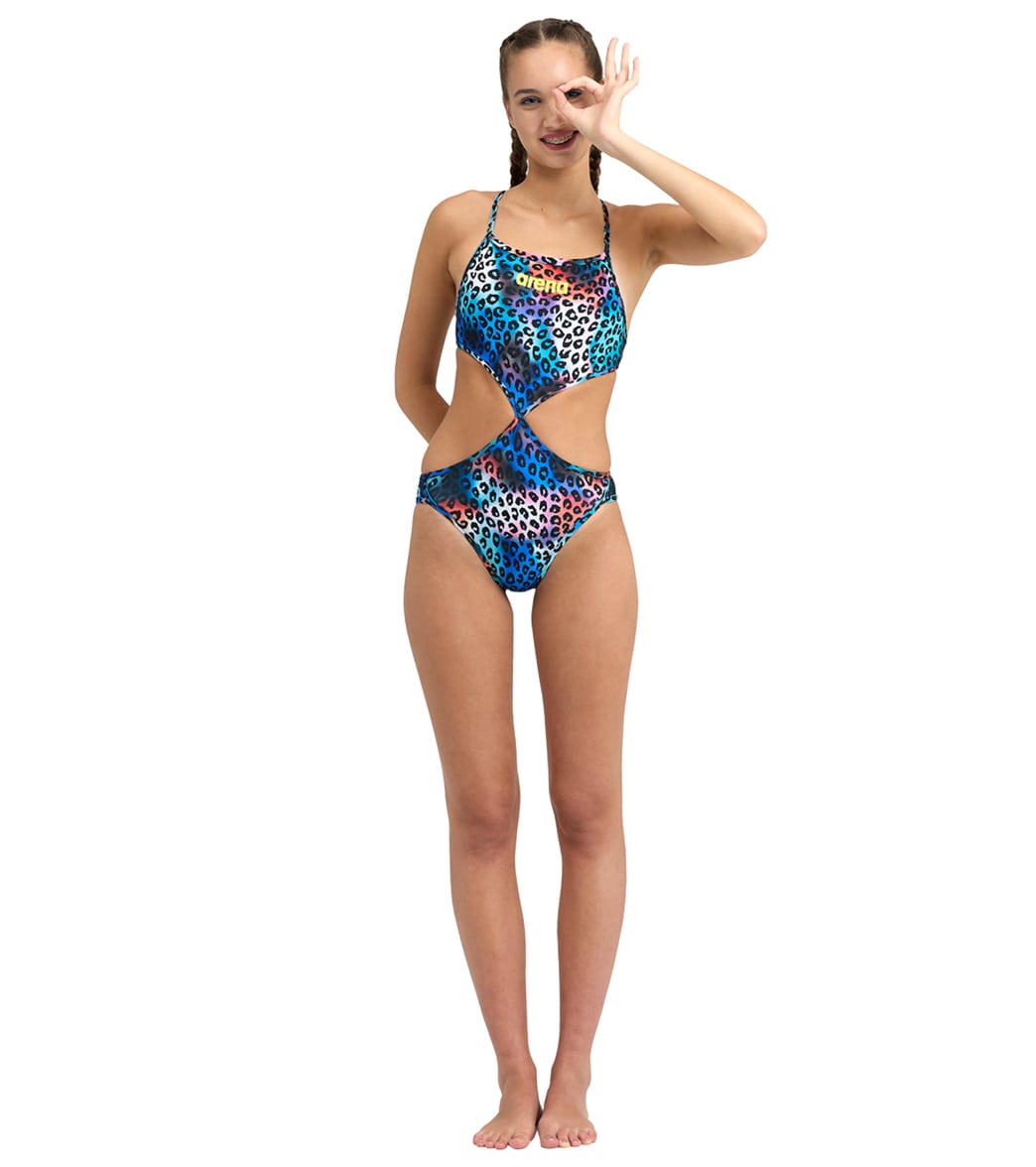 Arena Women's Rule Breaker Twist'N'Mix One Piece Swimsuit