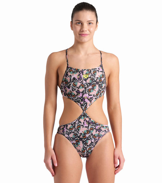 Arena Women's Rule Breaker Twist'N'Mix One Piece Swimsuit