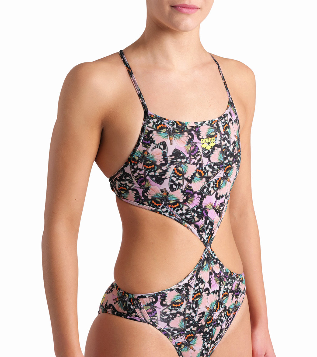 Arena Women's Rule Breaker Twist'N'Mix One Piece Swimsuit