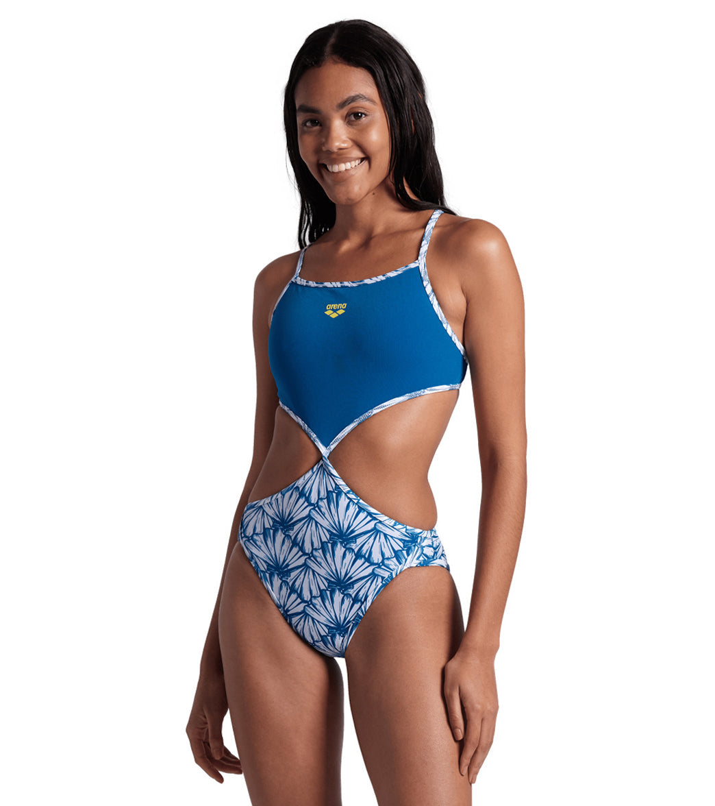 Arena Women's Rule Breaker Twist'N'Mix One Piece Swimsuit