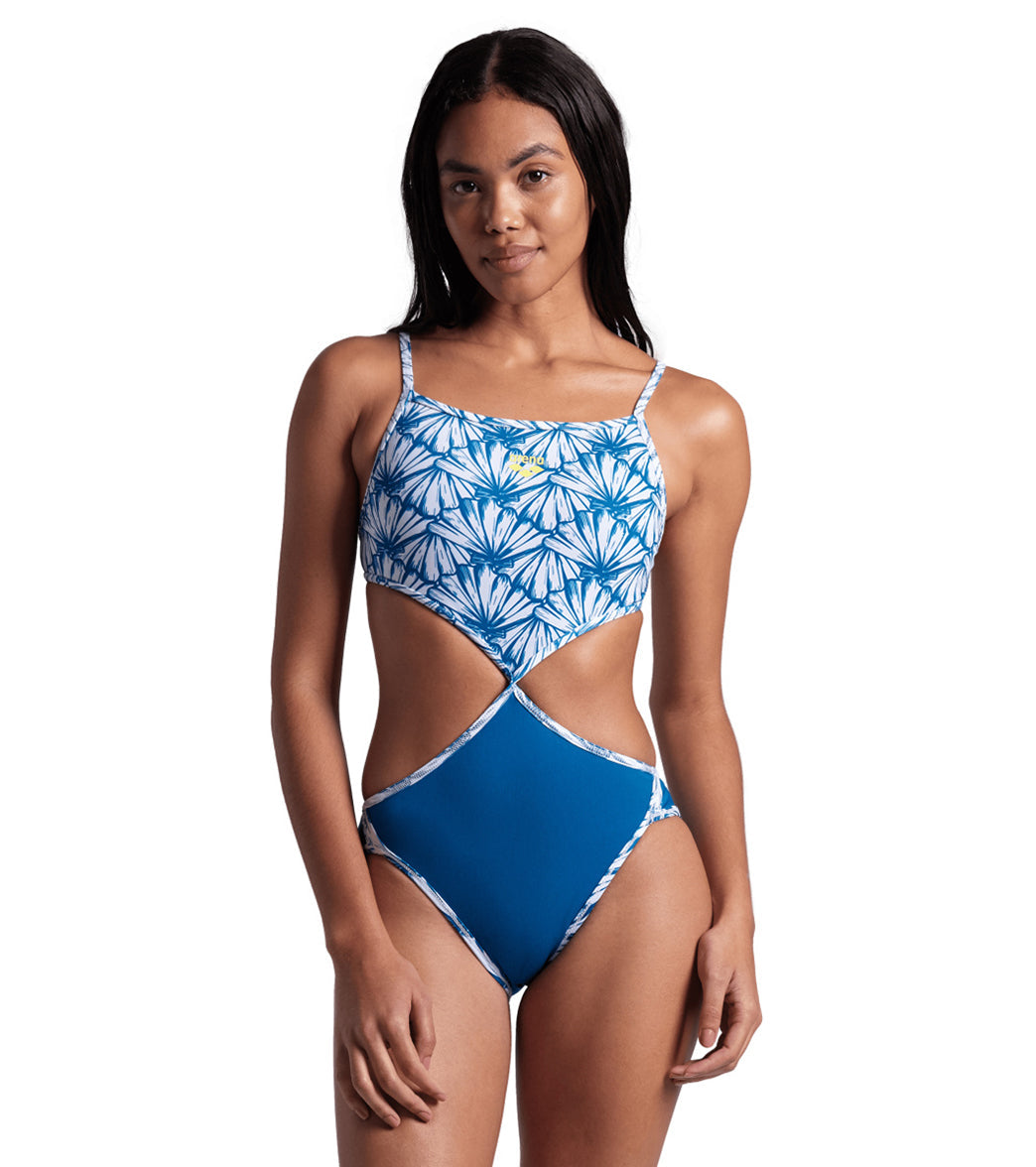 Arena Women's Rule Breaker Twist'N'Mix One Piece Swimsuit