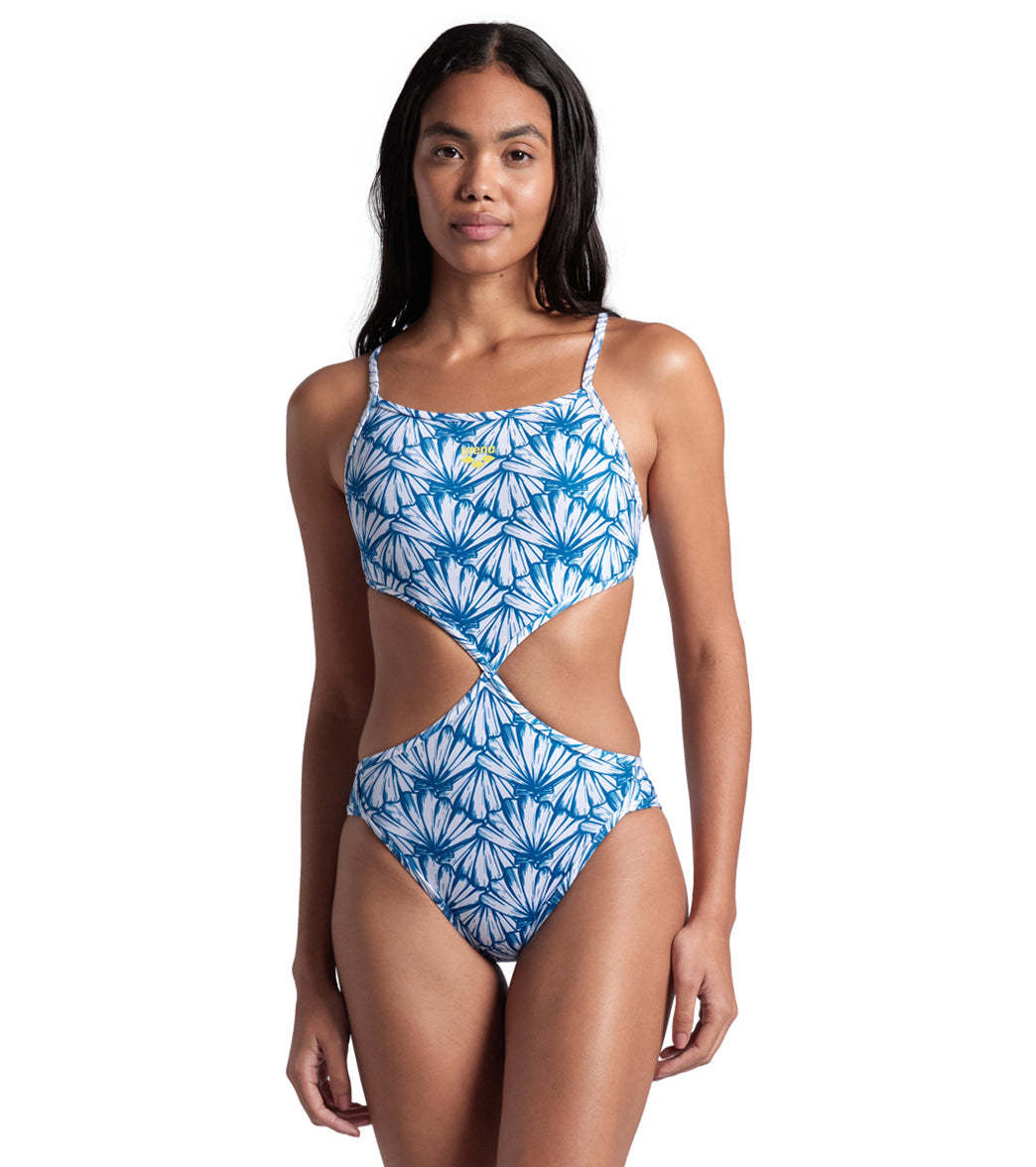 Arena Women's Rule Breaker Twist'N'Mix One Piece Swimsuit