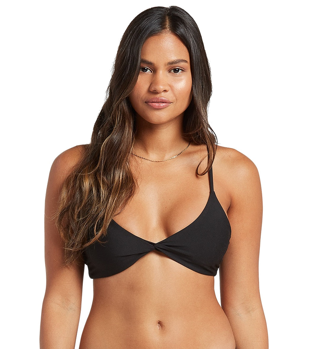 Volcom Women's Simply Seamless V Neck Bikini Top