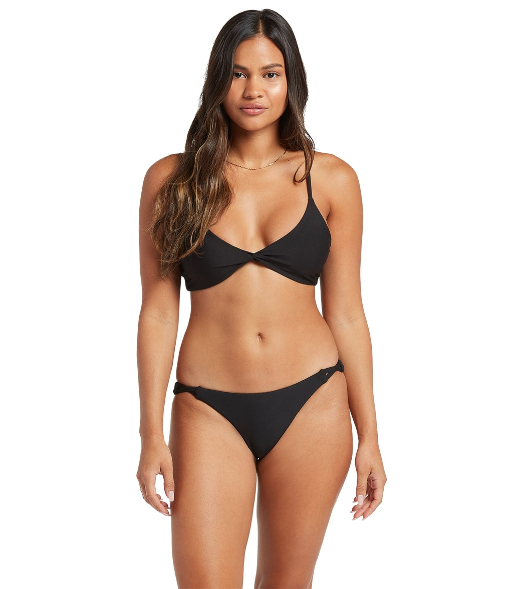 Volcom Women's Simply Seamless V Neck Bikini Top