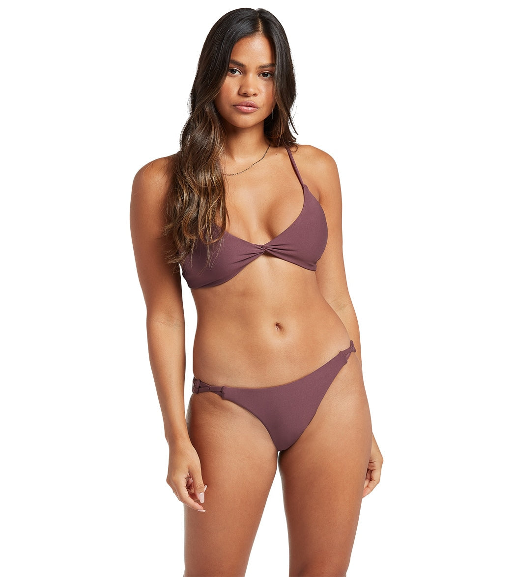 Volcom Women's Simply Seamless V Neck Bikini Top