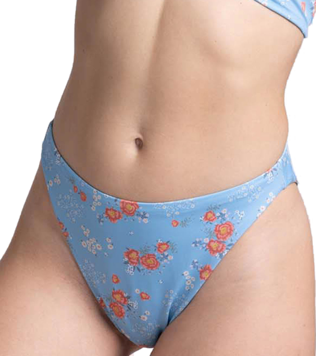 JOLYN Women's Mandy Rosalinda Cinch Detail French Cut Bikini Bottom