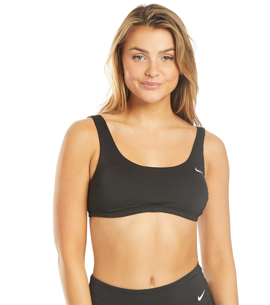 Nike Women's Essential Scoop Neck Bikini Top