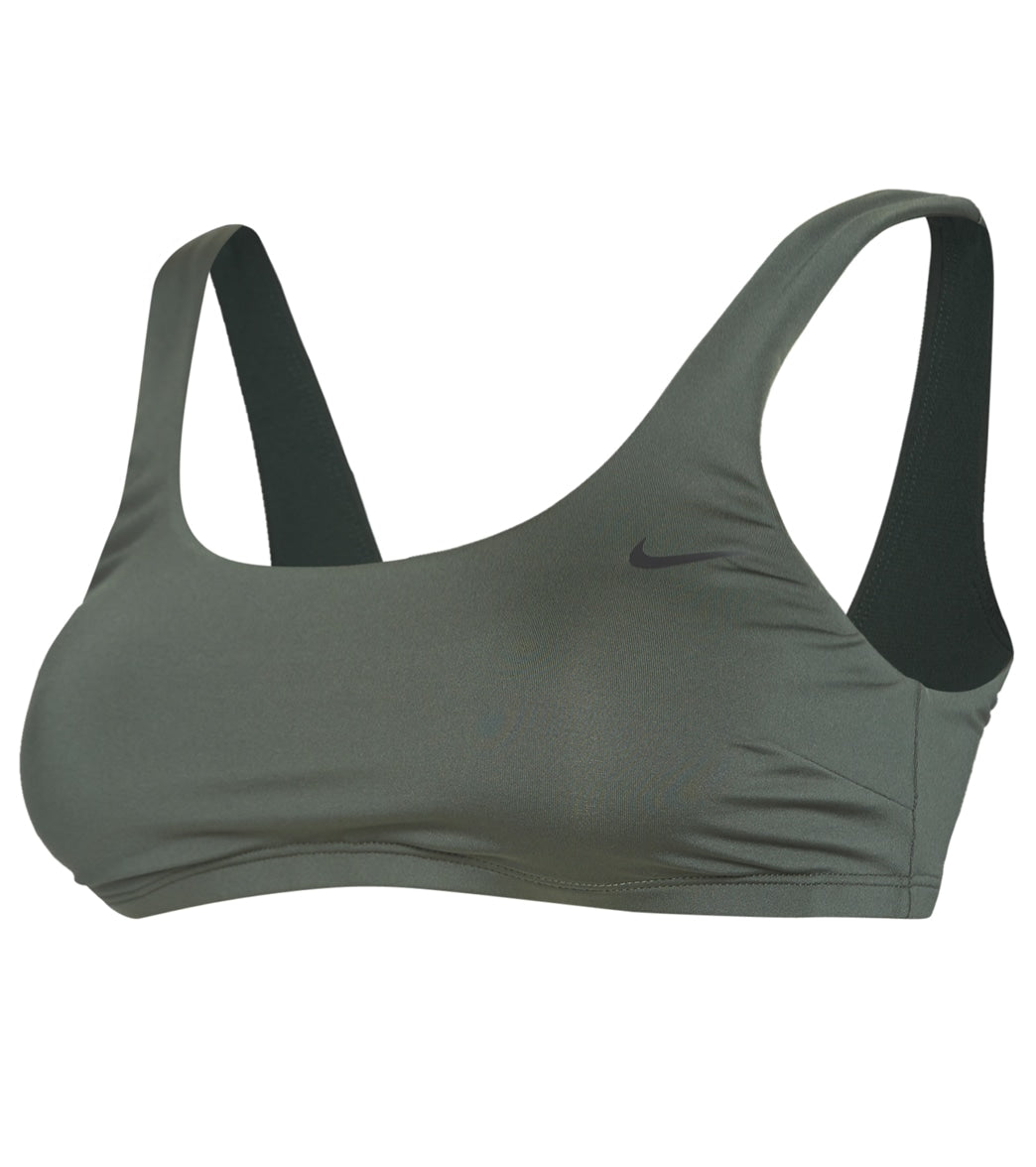 Nike Women's Essential Scoop Neck Bikini Top