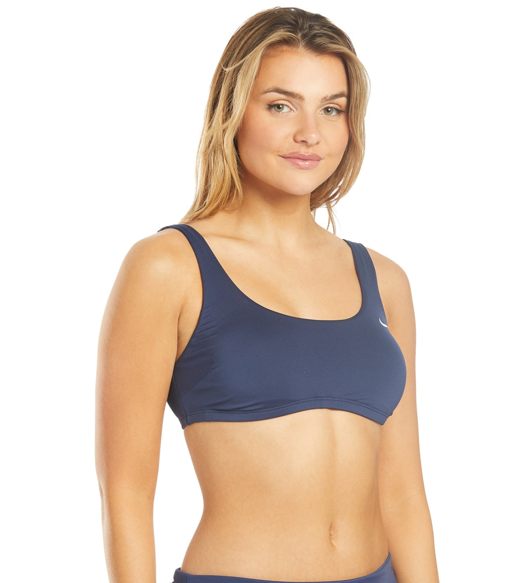 Nike Women's Essential Scoop Neck Bikini Top
