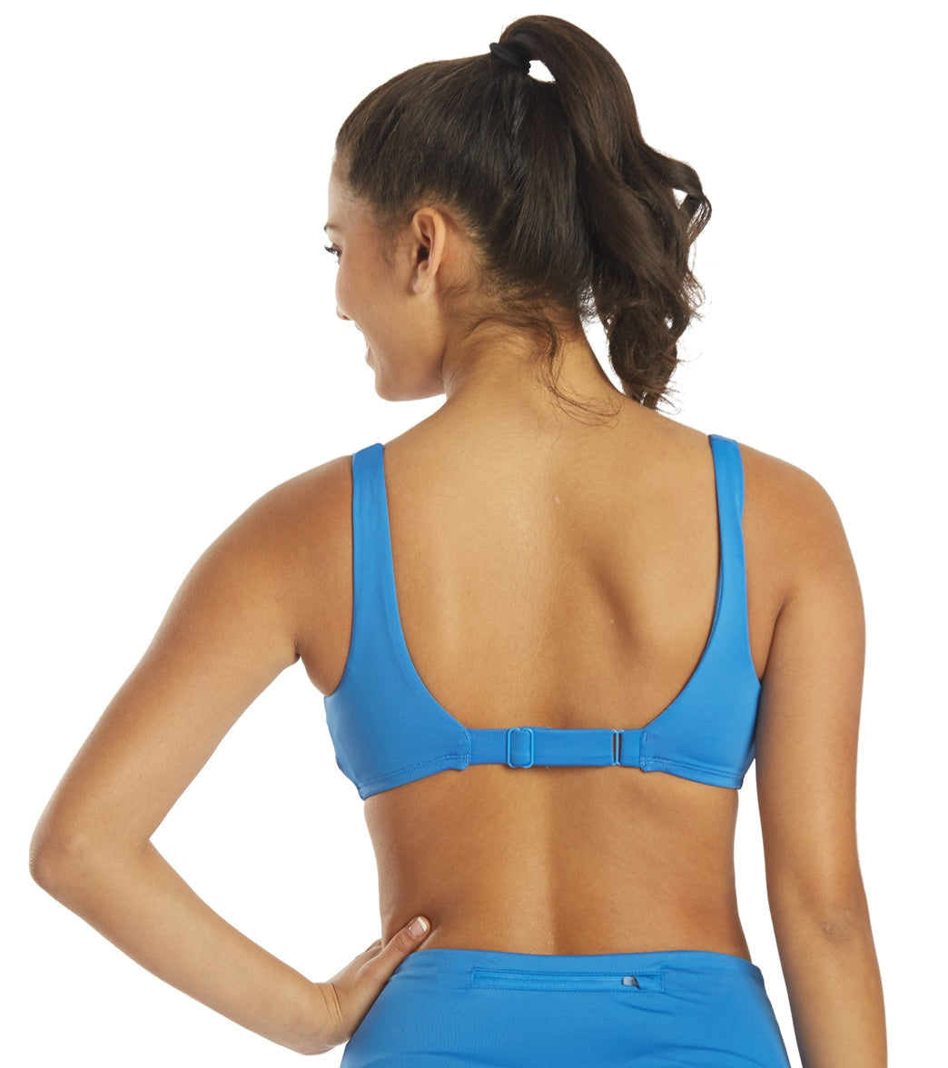 Nike Women's Essential Scoop Neck Bikini Top