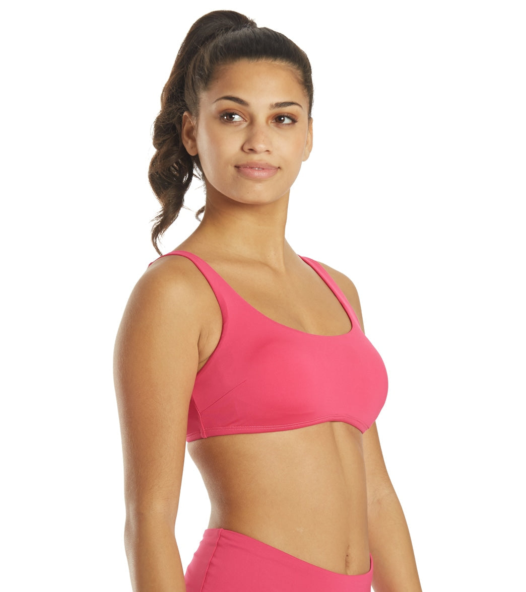 Nike Women's Essential Scoop Neck Bikini Top