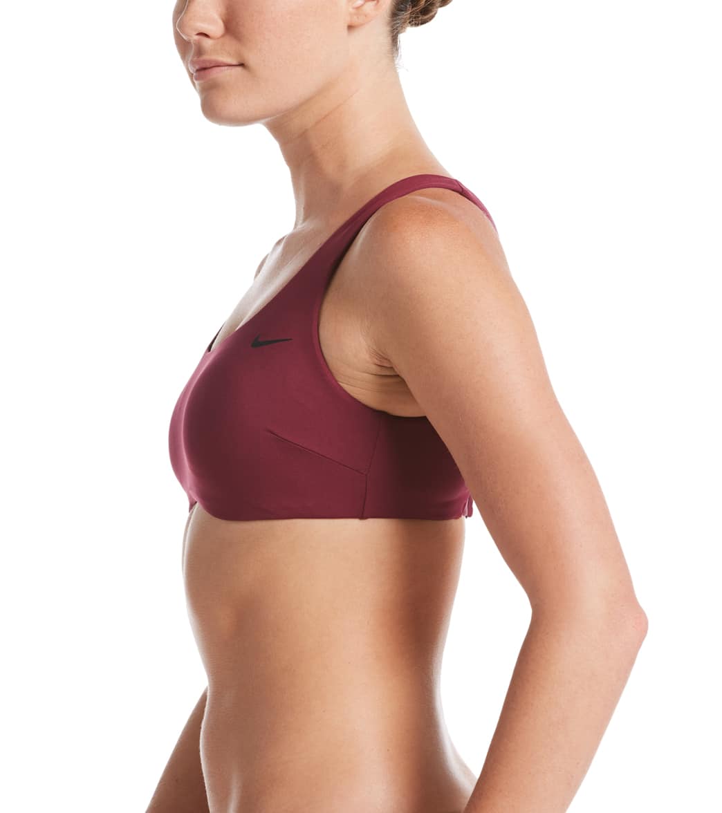 Nike Women's Essential Scoop Neck Bikini Top