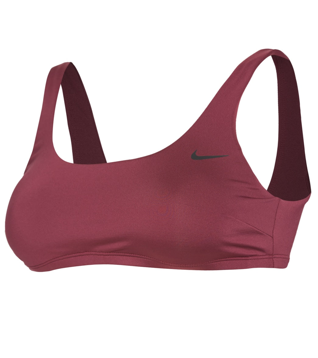 Nike Women's Essential Scoop Neck Bikini Top