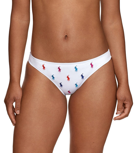 Polo Ralph Lauren Women's Logo Icons Devin Hipster Bikini Bottom