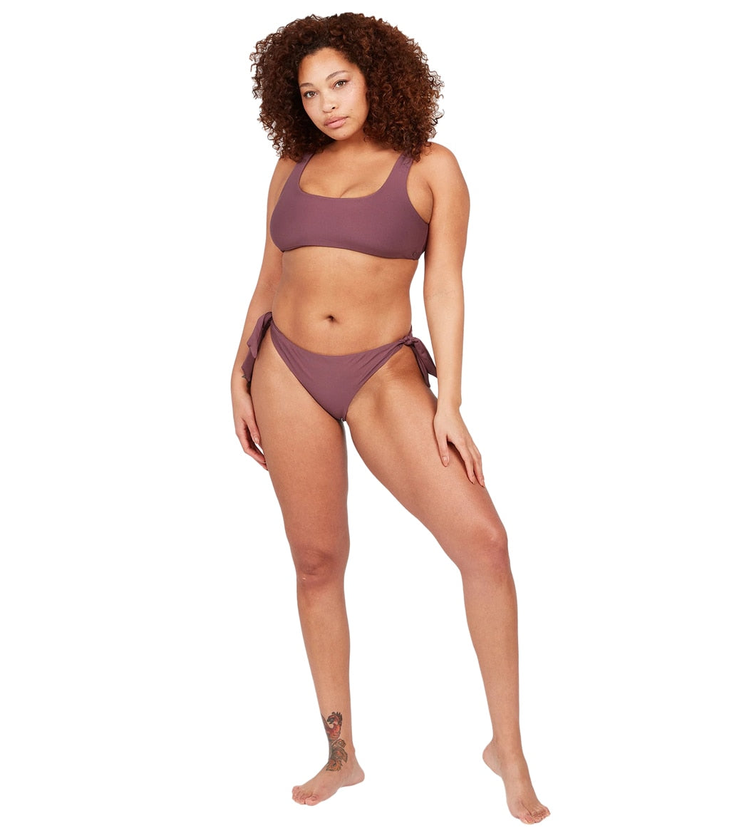 Volcom Women's Plus Size Simply Seamless Scoop Bikini Top