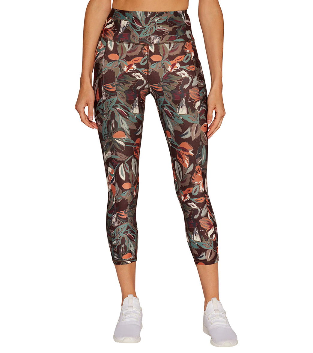 Marika Drew High Waisted Tummy Control Yoga Capris