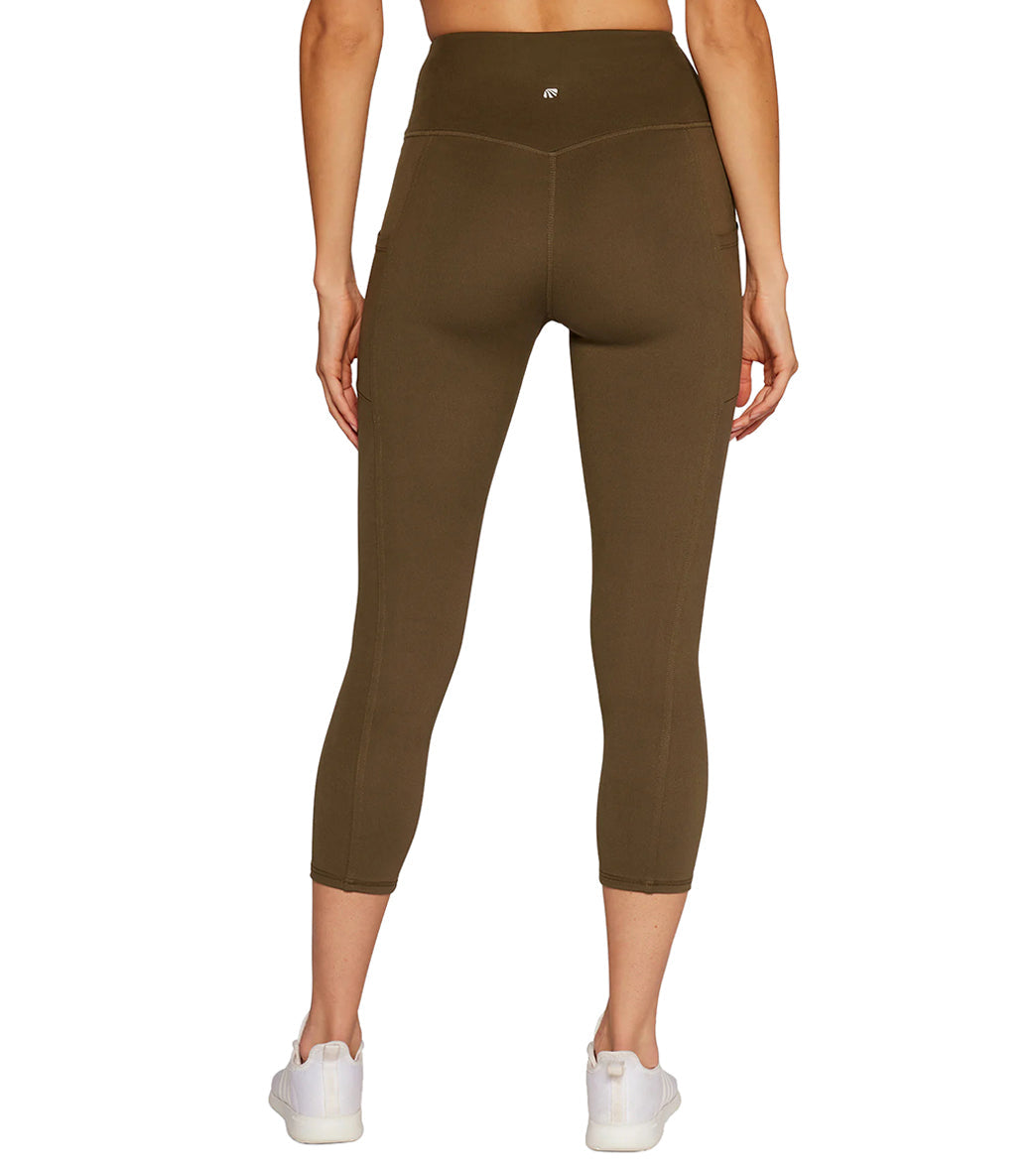 Marika Drew High Waisted Tummy Control Yoga Capris