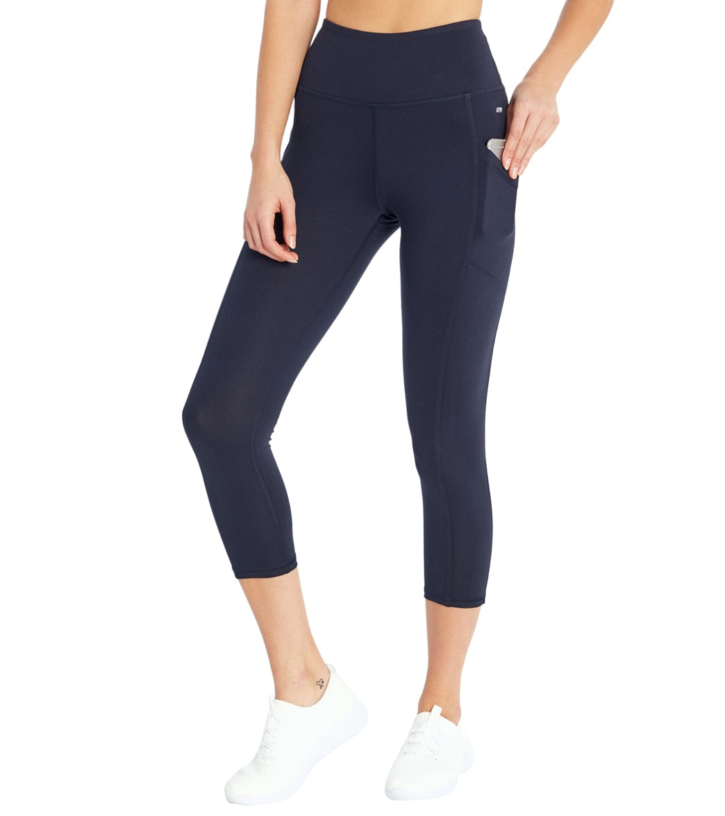 Marika Drew High Waisted Tummy Control Yoga Capris