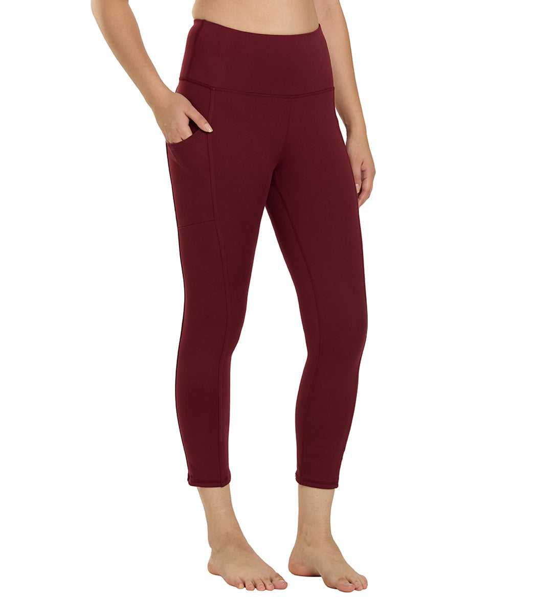 Marika Drew High Waisted Tummy Control Yoga Capris