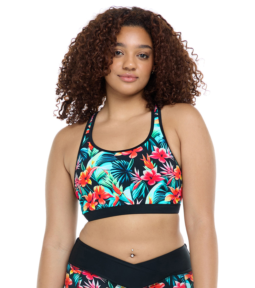 Body Glove Women's Colola Equalizer Sports Bikini Top