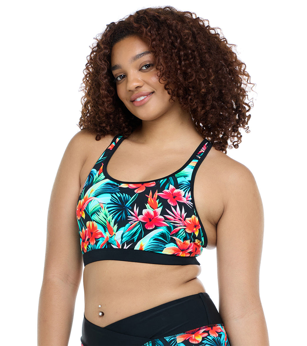 Body Glove Women's Colola Equalizer Sports Bikini Top