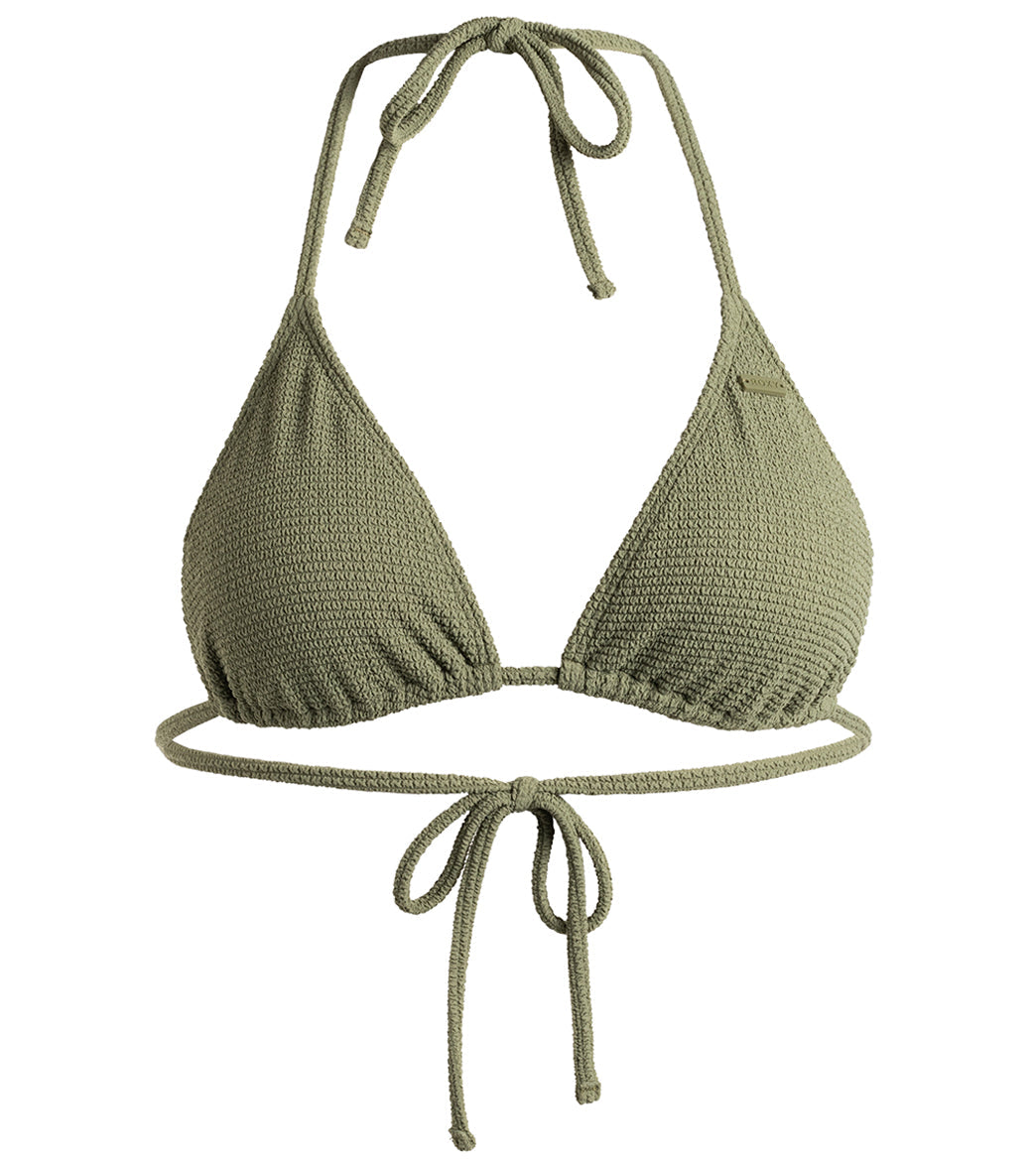Roxy Women's Essaouira Tiki Tri Bikini Top