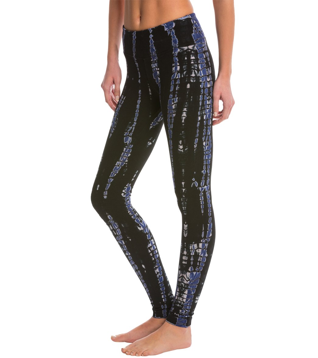 Hard Tail Flat Waist Cotton Ankle Yoga Leggings